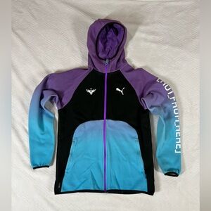 Puma Mens M Jacket Multicolor Ombre Long Sleeve Activewear Athleisure Gym Track